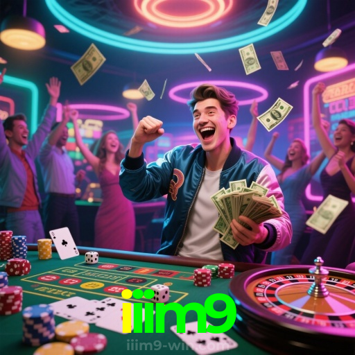 iiim9: Jogos de Mesa ao Vivo - Imersão Total, Slots - Grandes Prêmios, Roleta - Altas Chances